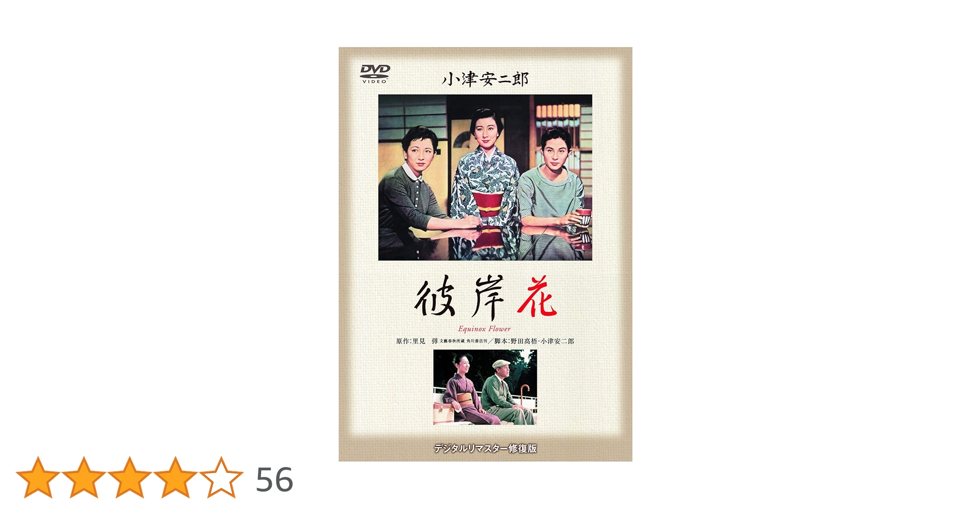 Amazon.co.jp: あの頃映画 松竹DVDコレクション 「彼岸花